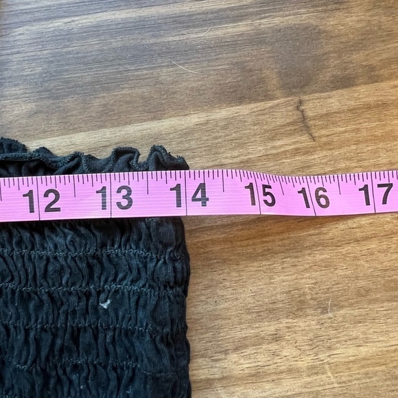 TLA Women’s Black Tank Top Size Medium - Picture 6 of 7